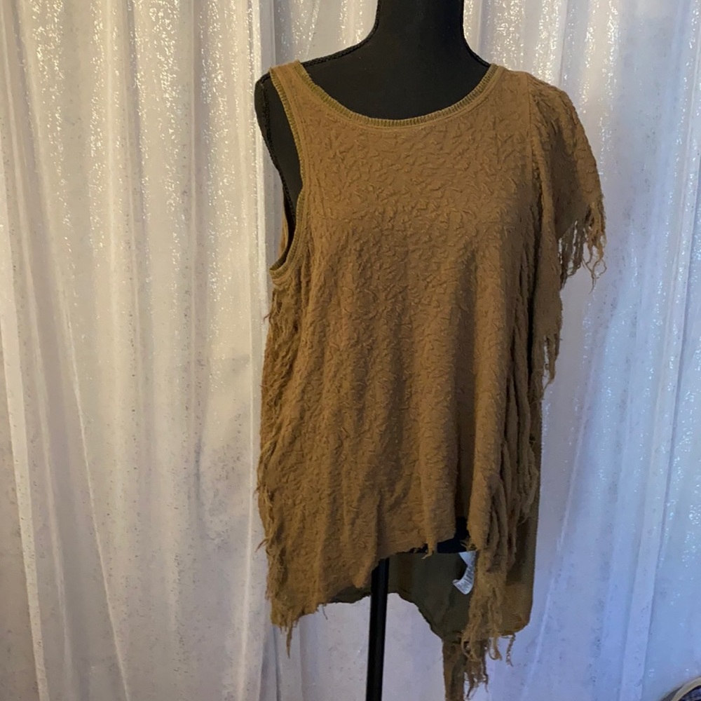 FREE PEOPLE asymmetrical statement top